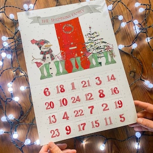 Advent Calendar Welly Print Combination
