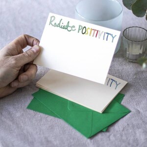 Positive Briefkarten