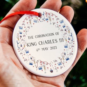 Royal Wreath King&#39;s Coronation Decoration