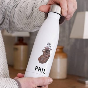 Golfer Water Bottle