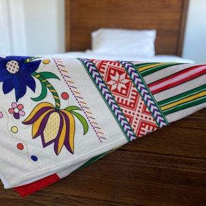 Throw Blanket / 50" x 60" / Kadrina, Estonian Design