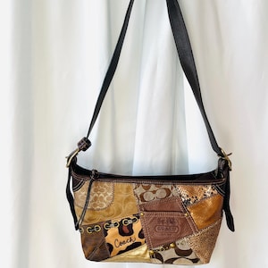 Vintage Coach patch handbag