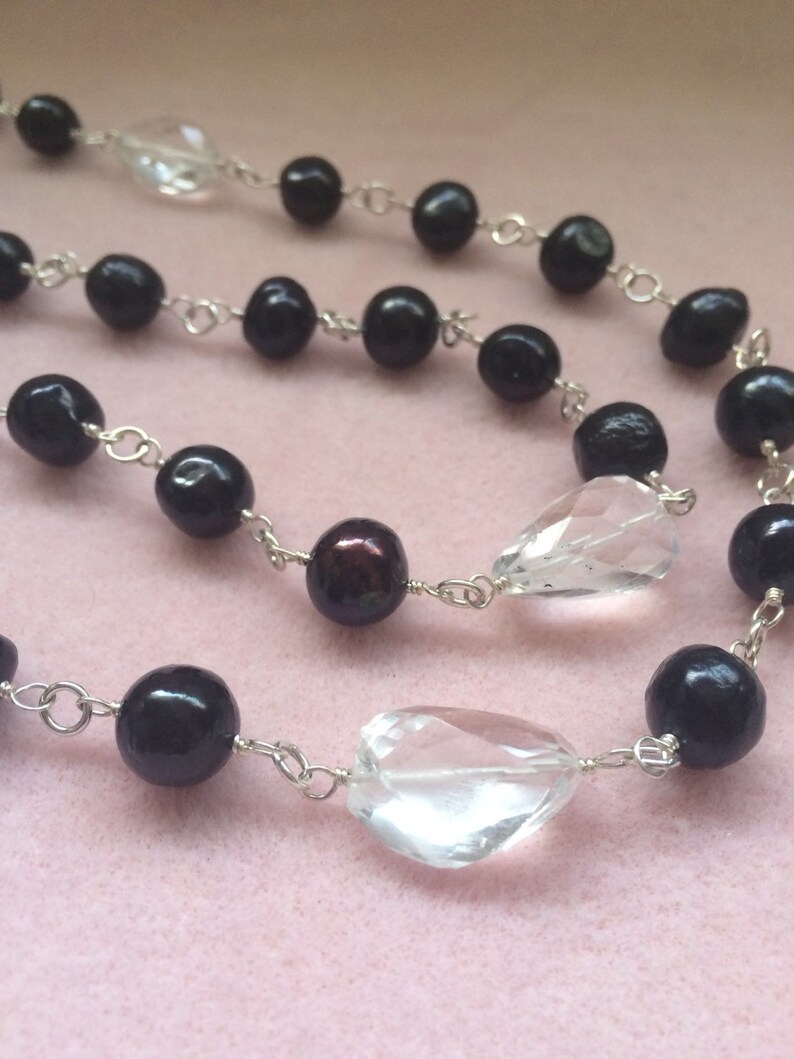 Black and ivory crystal main image 0