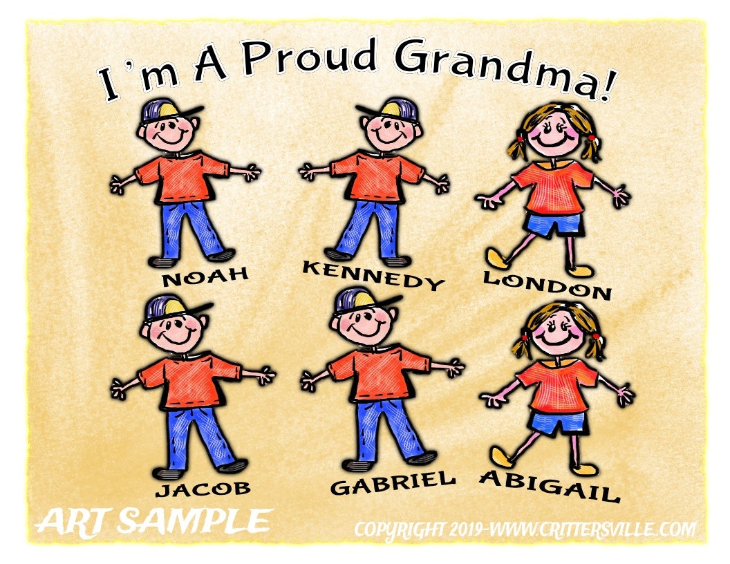 Gift Set I'm A Proud GRANDPA I'm A Proud GRANDMA Etsy