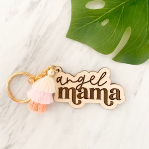 Angel Mama Keychain | stillbirth, miscarriage, loss
