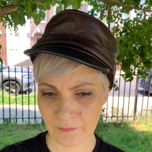 Browl leather cap