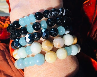 Protection/ grounding and healing bracelets