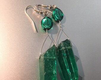 Emerald Isle beauty earrings