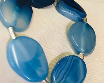 An ocean of agates bracelet