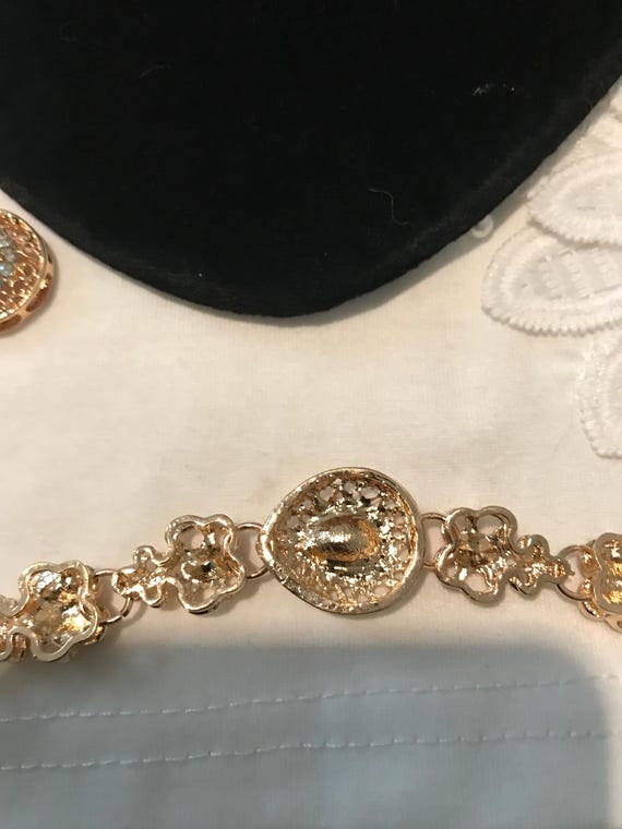 Victorian statement necklace set E4 - image 12