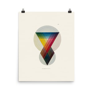James Sowerby Diagrama de gráficos de colores Fine Art Print • Gráfico de colores vintage • Giclee Fine Art Print