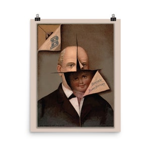 Vintage Advertentie Fine Art Print • Blood Bitters • Trading Card Advertentie • Geneeskunde Advertentie