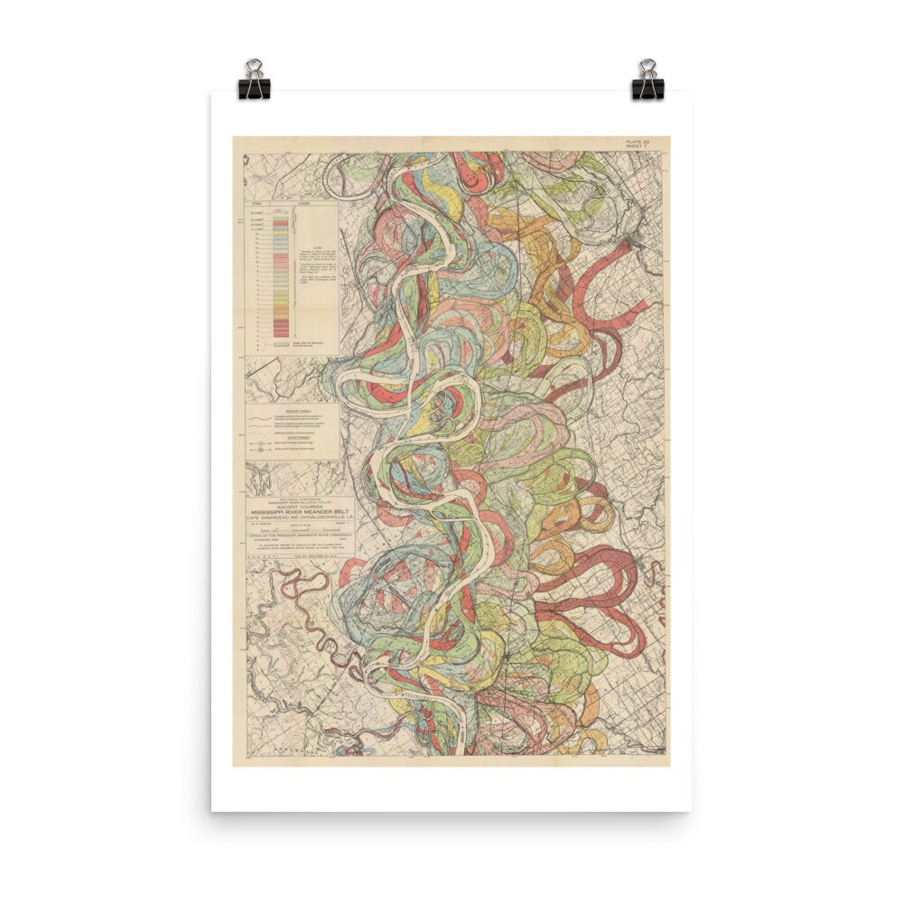 Mississippi River Map - Mississippi River Basin Map - Mississippi River