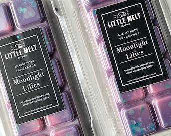 Moonlight Lilies Wax Melts /Vegan/Wax Melt Snap Bar/Pet Friendly /Len*r Inspired
