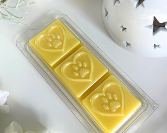 Zesty Pet Odour Eliminator Wax Melts /Vegan/50g Wax Melt Snap Bar/Pet Friendly/Fresh Scents