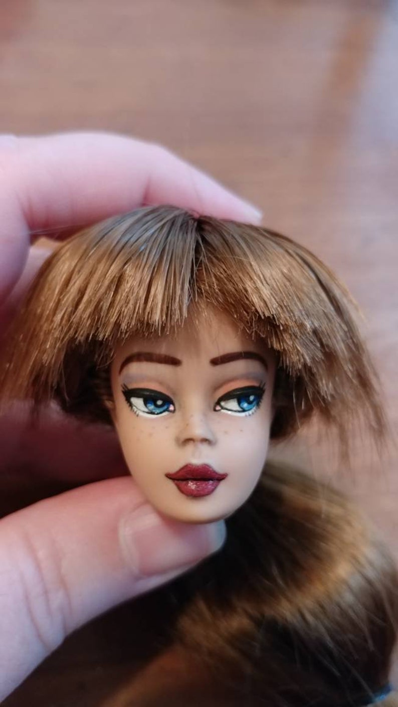 vintage barbie head