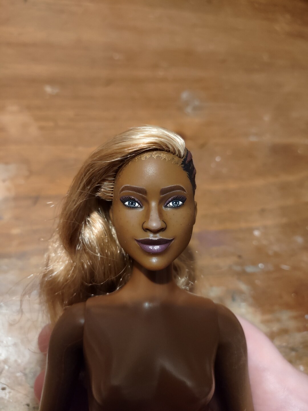 Repainted Zig Zag Barbie FULL DOLL Etsy
