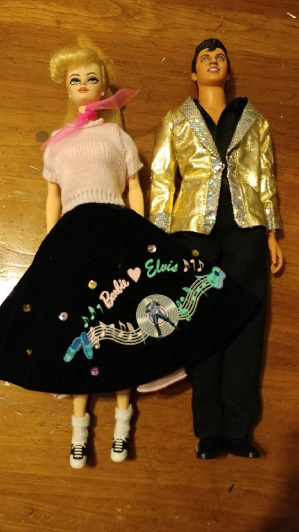 Barbie loves Elvis set FULL DOLLS | Etsy