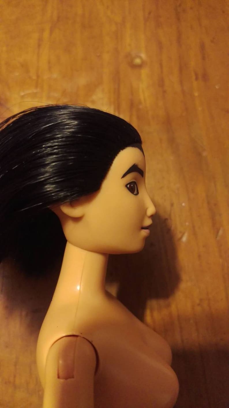 repainted as Ping Mulan doll