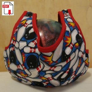 Bowling Ball Carrier PATTERN (PDF File to Download and Sew)