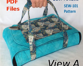 Casserole Carrier Sewing Pattern: Insulated Wrap & Go Design (PDF Pattern)