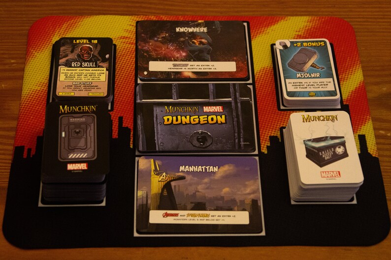 Munchkin Marvel/x-men Playmats - Etsy