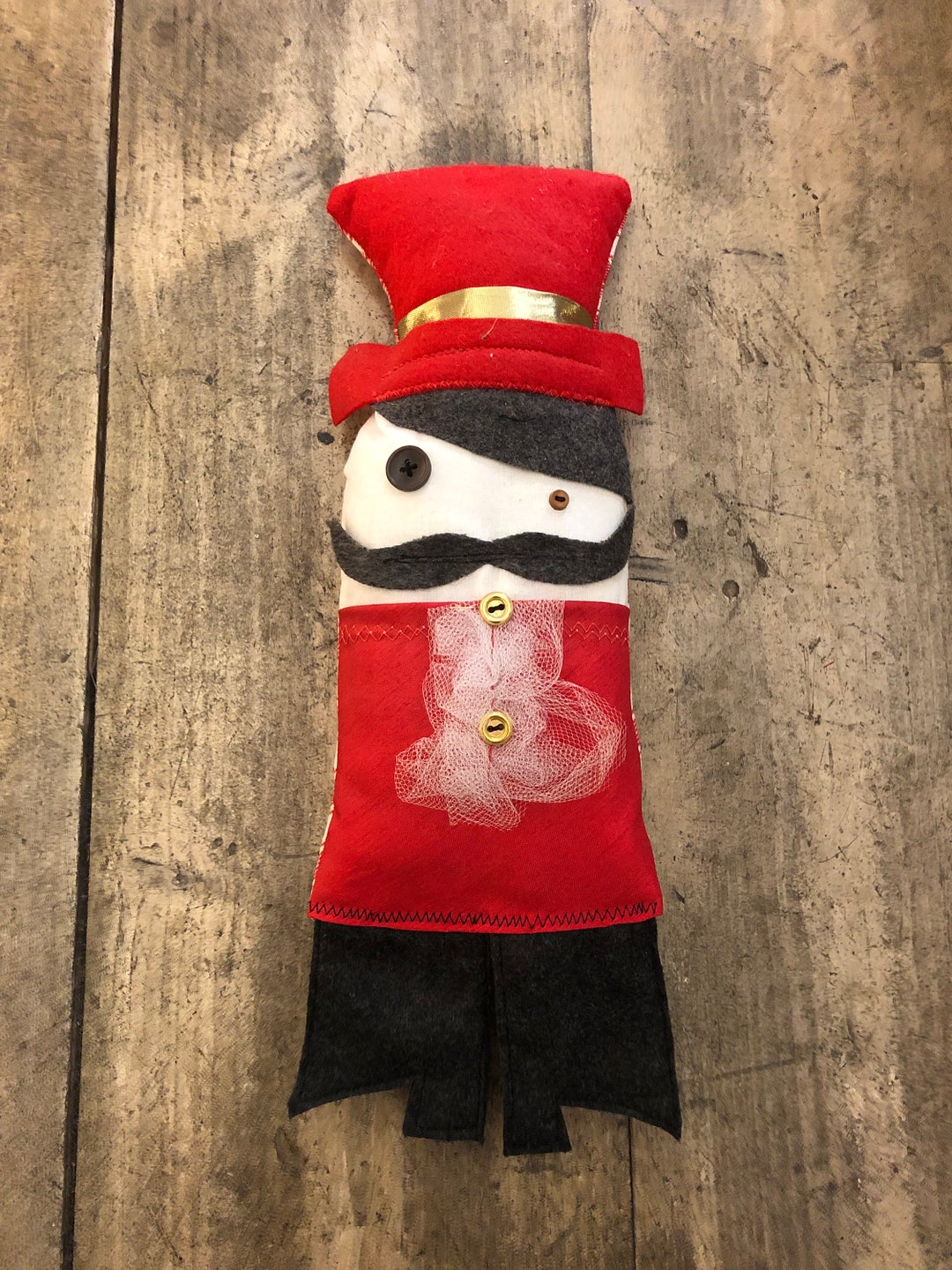Puppet Ringmaster Pillow-puppet THEGREATCIRCUS Ringmaster 100% Upcycled - Etsy