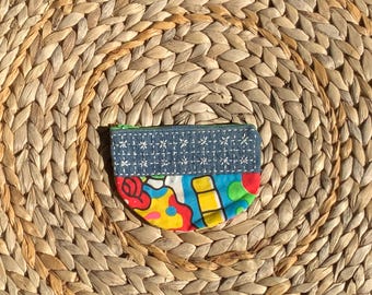 PORTAMONETE piccolo in cotone 100%