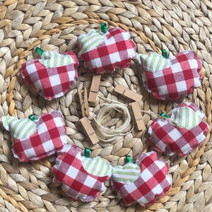 decorazione appendibile MELE handmade