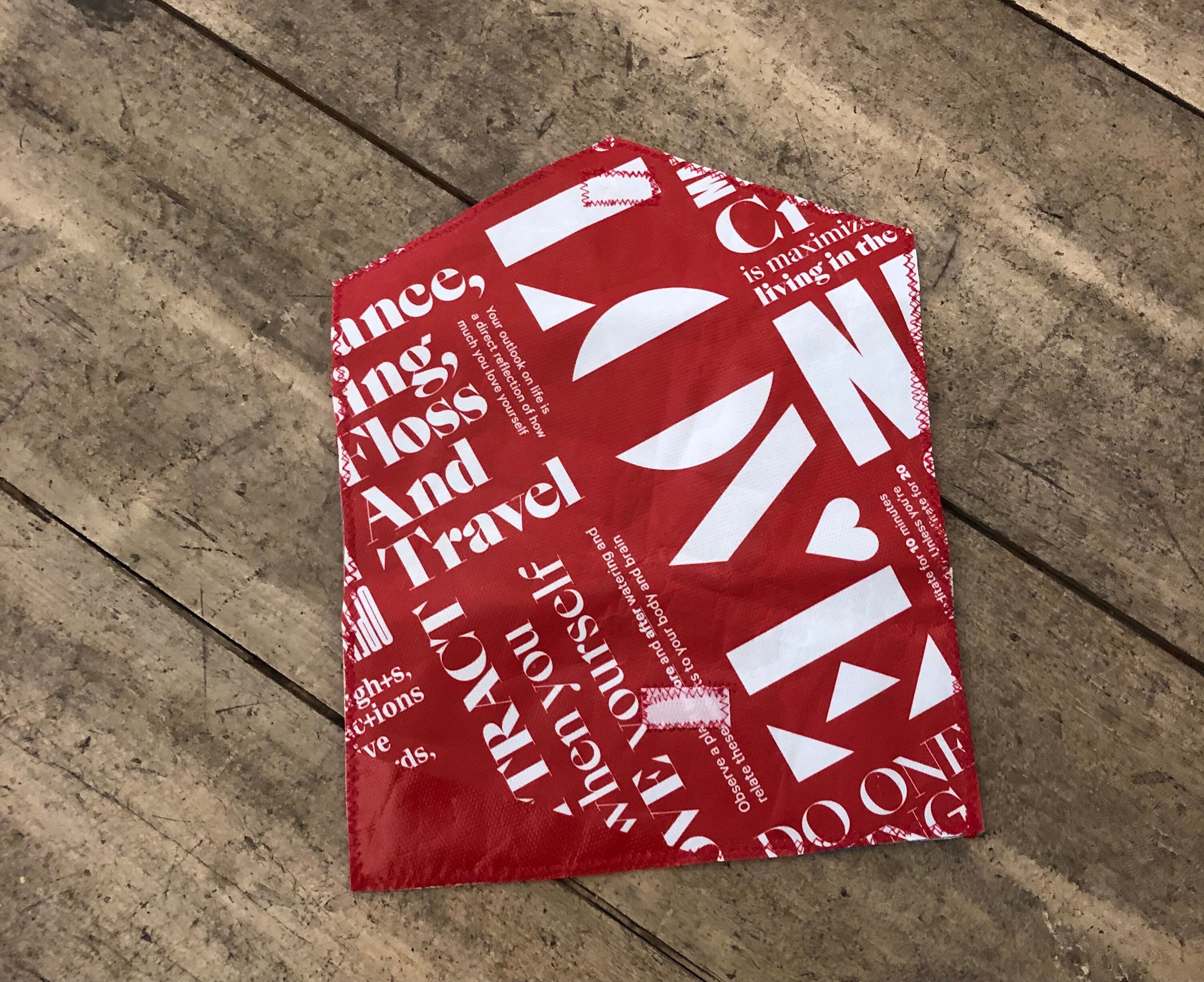 100 RECYCLED Plastic BIG WALLET Etsy UK