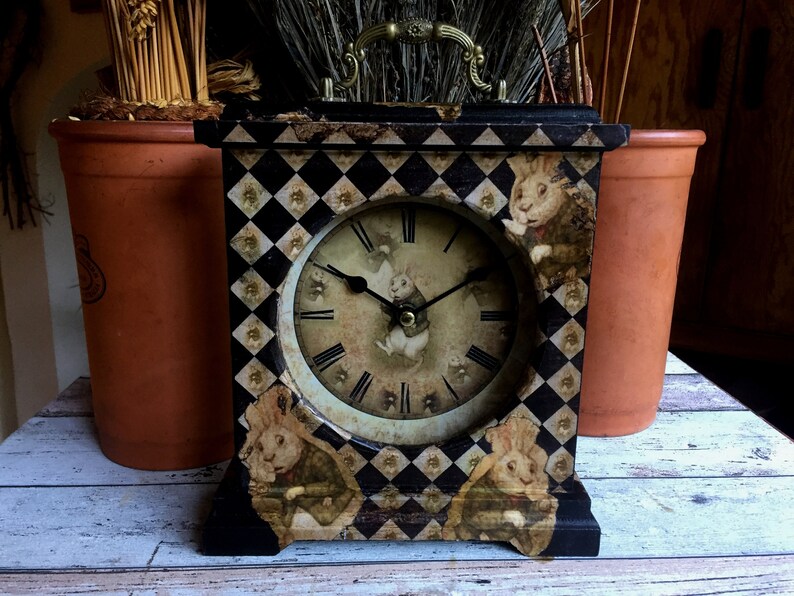 Alice au pays des merveilles Horloge. Cadeau Alice au pays des | Etsy
