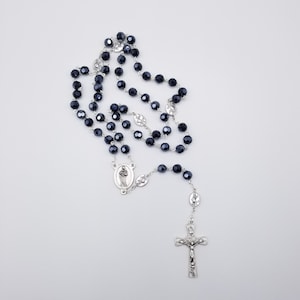 Montana Blue Crystal Rosary