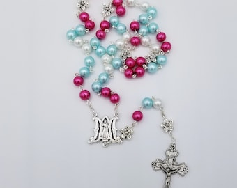 Cotton Candy Rosary