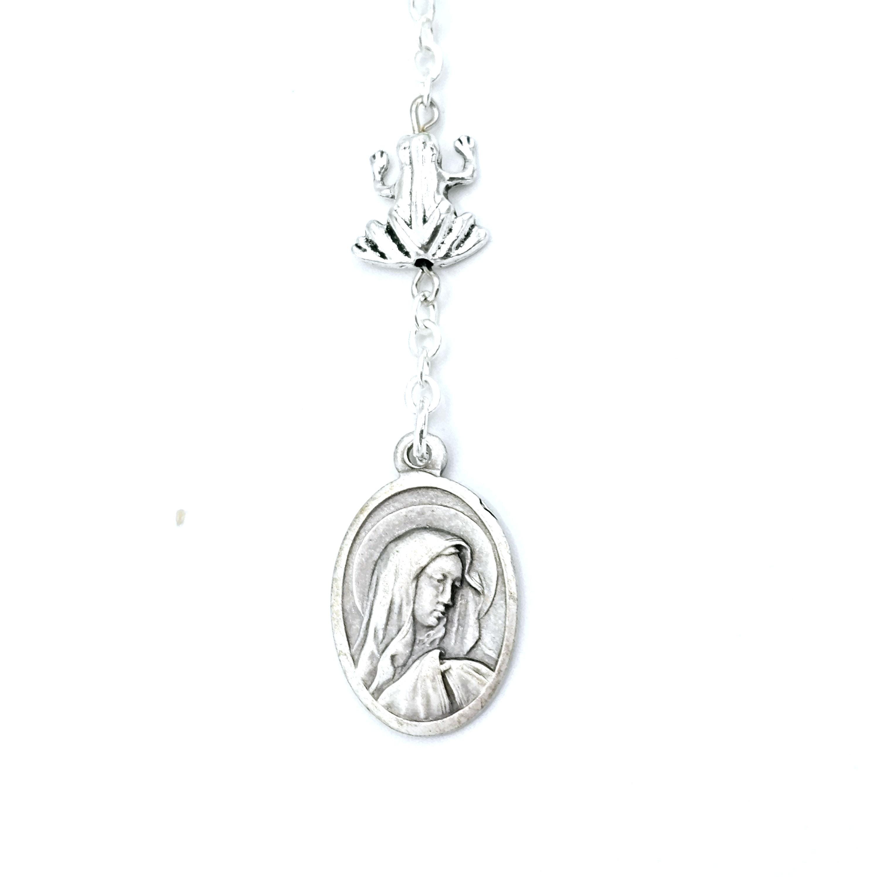Lime Green Crystal Our Lady of Sorrows Bookmark - Etsy
