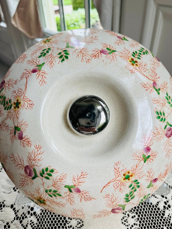 Miwa Ito Doodled Dish Pink 12cm Decorative Plate Rare