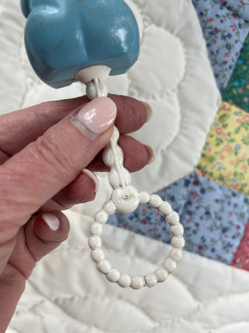 1940s Amloid Blue Bear Rattle: Vintage Celluloid Baby Toy Prop - Etsy