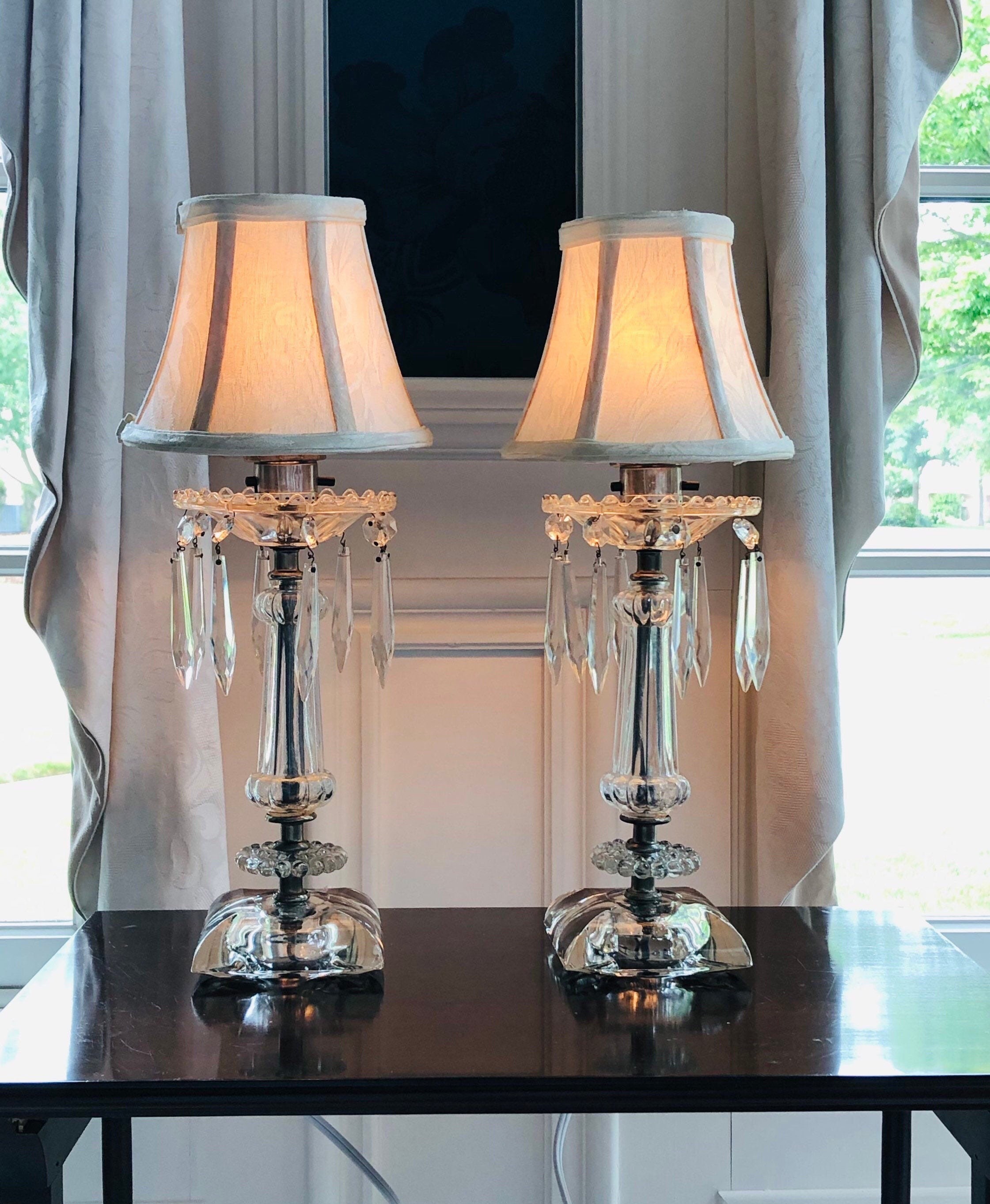 Mismatched Lamps In Bedroom