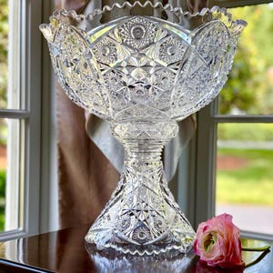 オーストリア　ザルッブルグ カットグラスボール ビンテージ 1800's Crystal Bowls - Etsy