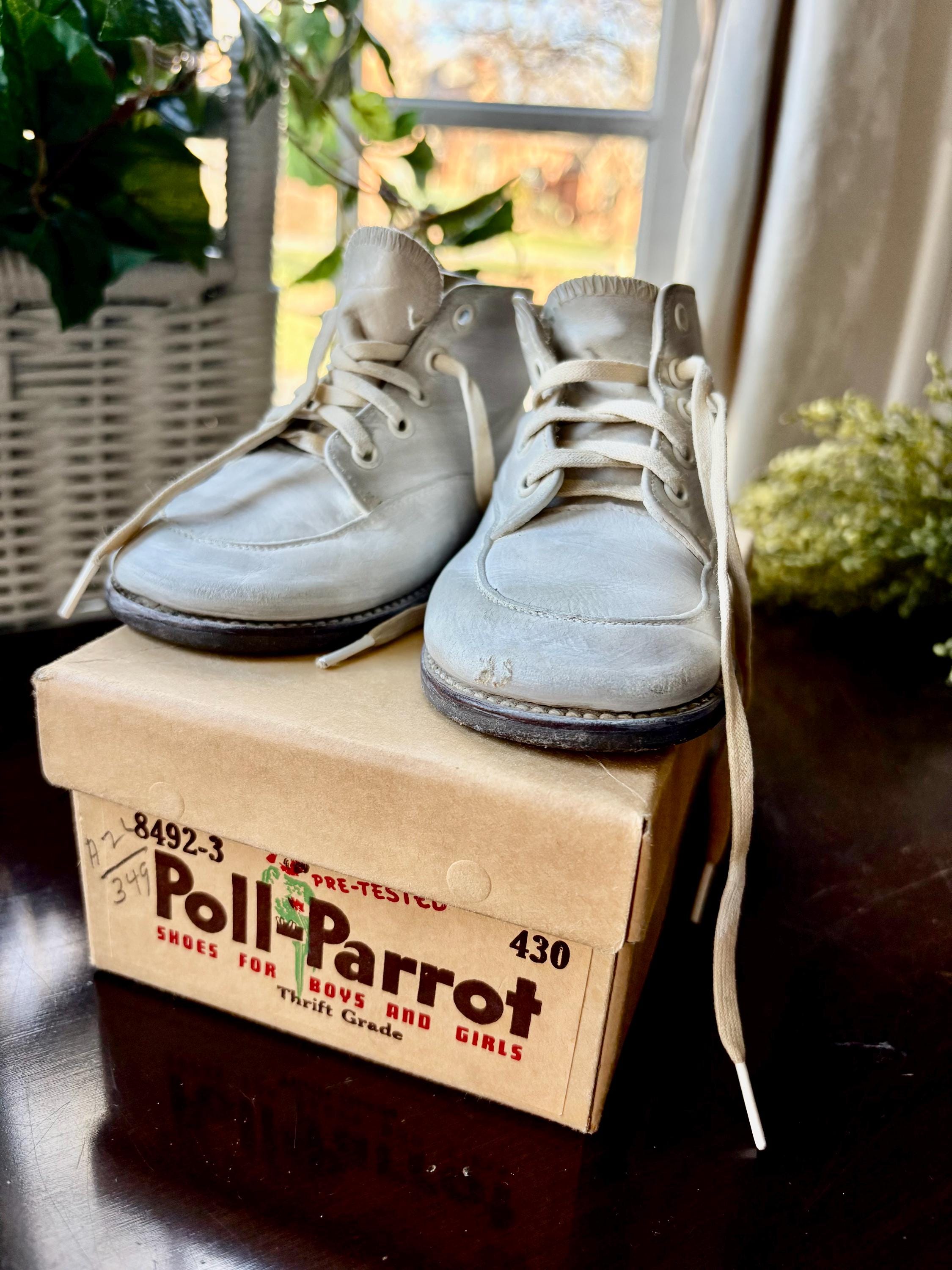 その他 POLL PARROT SHOES vintage Vintage Poll-Parrot Boys Shoes Black Patent NOS 1978 | eBay