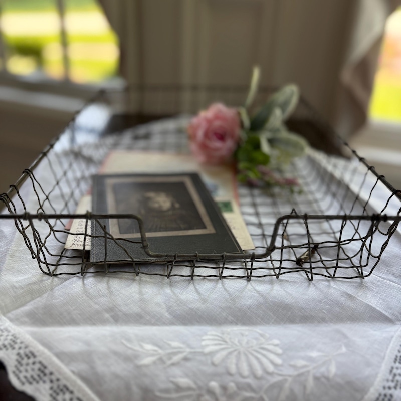 Wire File Basket - Etsy