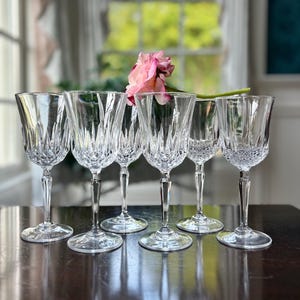 Russian Crystal Wine Glasses - Etsy