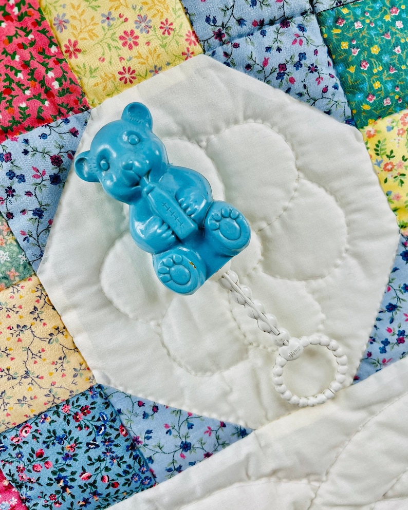 1940s Amloid Blue Bear Rattle: Vintage Celluloid Baby Toy Prop - Etsy