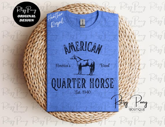 American Quarter Horse Shirt, Quarter Horse Shirt, Equestrian Gifts, Horse Lover Gifts, Horse Breed Shirt, Equestrian Shirt, Horse Shirt