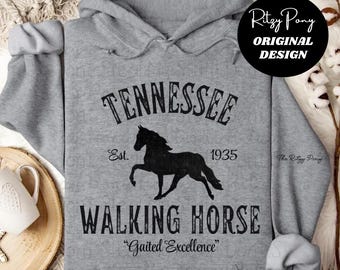 Tennessee Walking Horse Hoodie, Tennessee Walker Hoodie, Tennessee Walker Shirt, Horse Shirt, Horse Owner Gifts, Horse Sweatshirt