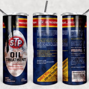 STP Oil Tumbler - Mechanic Gifts - Guys Tumbler - Men's Gift - Men's Coffee Cup - Men's Tumbler - Men's Christmas Gift