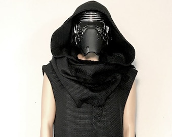 LEVEL 3 501st Approved Kylo Ren Surcoat (Robe), Hood, Cape, Cowl/Scarf
