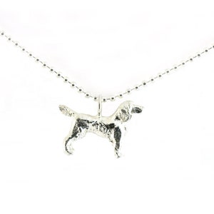 Tiny Spaniel necklace