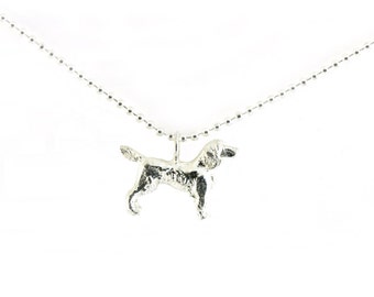 Tiny Spaniel necklace