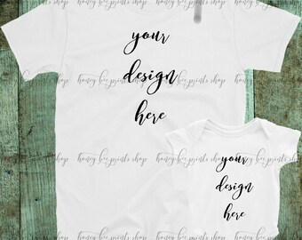 Download Free Romper Mockup, Baby Bodysuit Mockup, Bodysuit Mockup, Shirt Mockup, T Shirt Mockup, White Shirt Mockup, Product Mockup, Baby Shirt Mockup PSD Template
