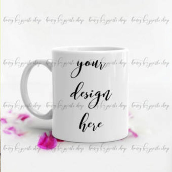 White Mug Mockup Instant Downloads Coffee Mug Mock Up